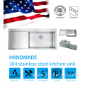 Drainboard Sink Stainless Steel 304 Kitchen Sink